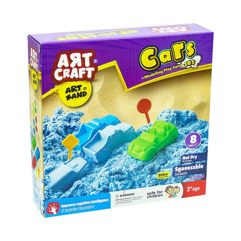 Dede - Cars Modeling Sand Colors 500 Gram - 3609 - Image 2