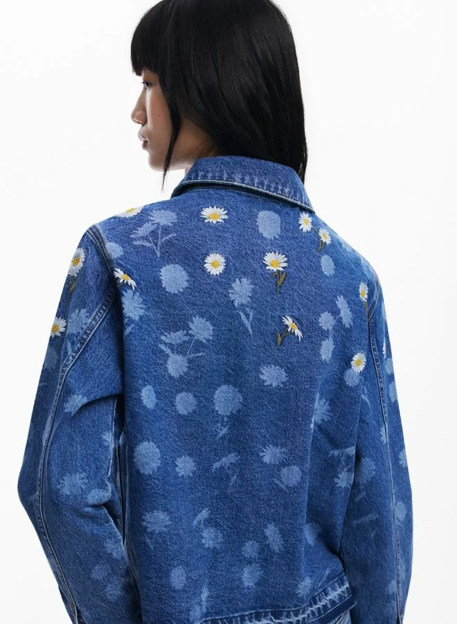 DESIGUAL Daisy Denim Jacket