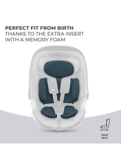 Kinderkraft I-Care I-Size Car Seat - Graphite Black  - Image 3