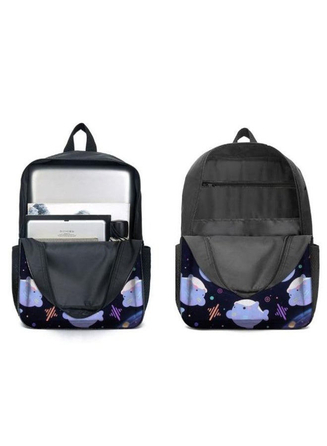 Bright Li Fire Cartoon bag three-piece set, easy to deal with various occasions (available for students, children, friends on outings, mountain climbing, schooling, etc.) | Shoulders + handbags + stationery bags | Back to school season/festival gifts - 3 - Image 4