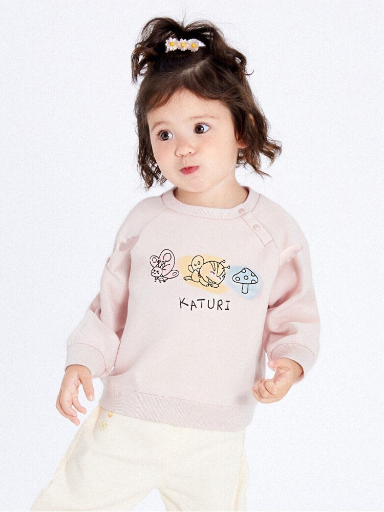 بالابالا سويت شيرت بتفصيل مطبوع للبنات - Image 2