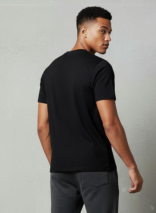 SP Characters Men Regular Fit Round Neck Short Sleeves Batman Print T-shirt - Image 3