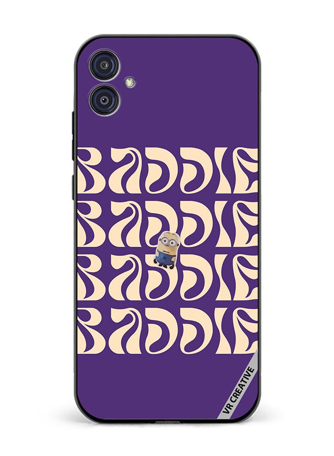 VR CREATIVE Protective Case Cover For Samsung Galaxy M04/F04 Baddie With Minion Design Multicolour - Image 1