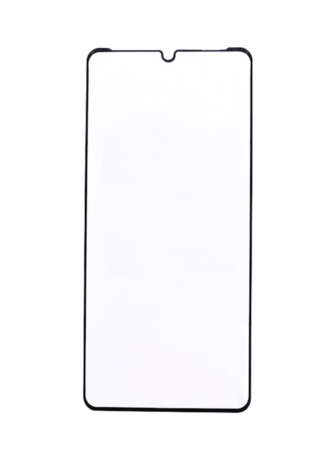 DUSALA 3D Dot Matrix Tempered Glass Screen Protector For Huawei P30 Pro Clear/Black - Image 3