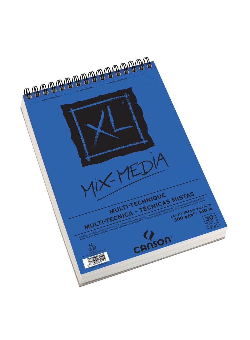 canson xl mix media sketchbooks 30 sheets  A4