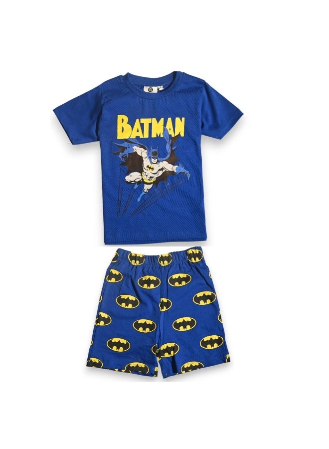 باتمان طقم تيشيرت وشورت للأولاد من باتمان - Image 1