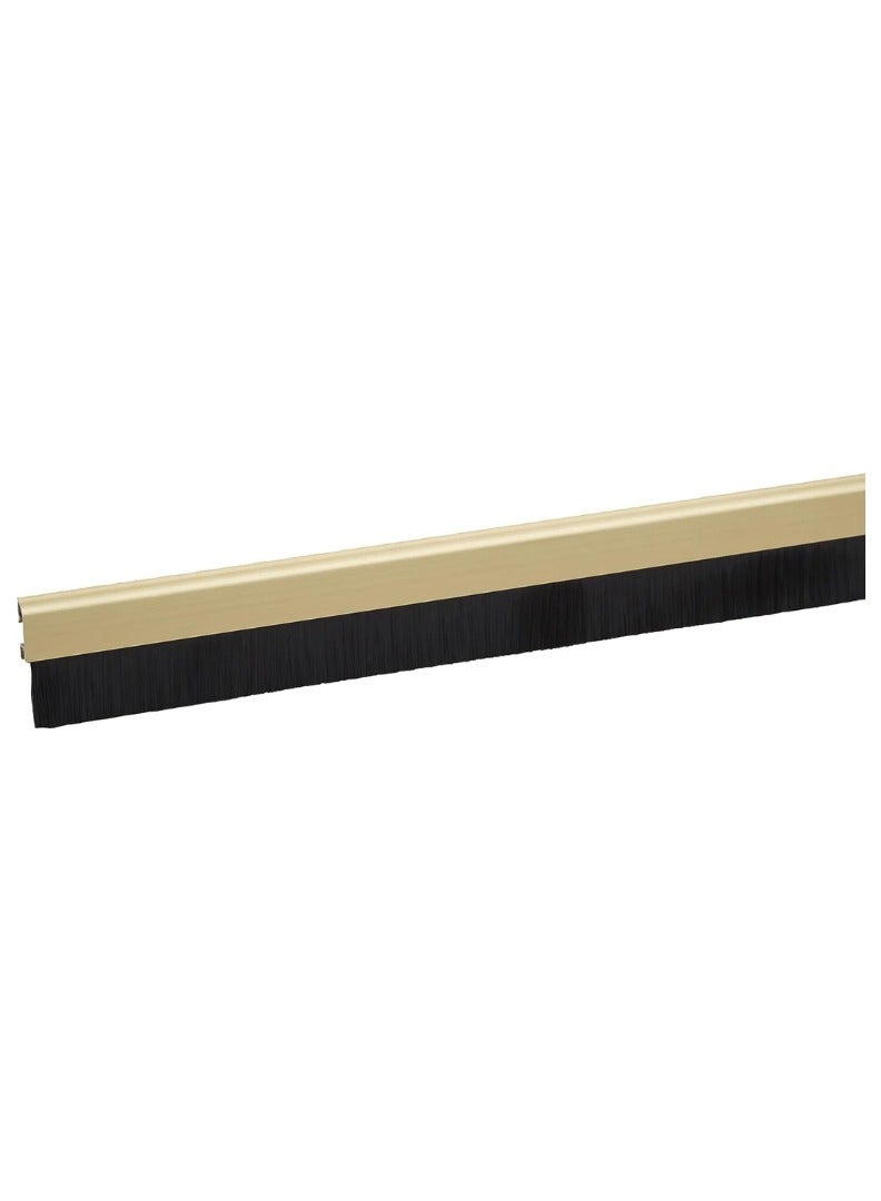 KNP KNP Beige Door Bottom Brush And Bottom Seal with Screw (100 cm) provides a perfect fit for residential and commercial doors. 