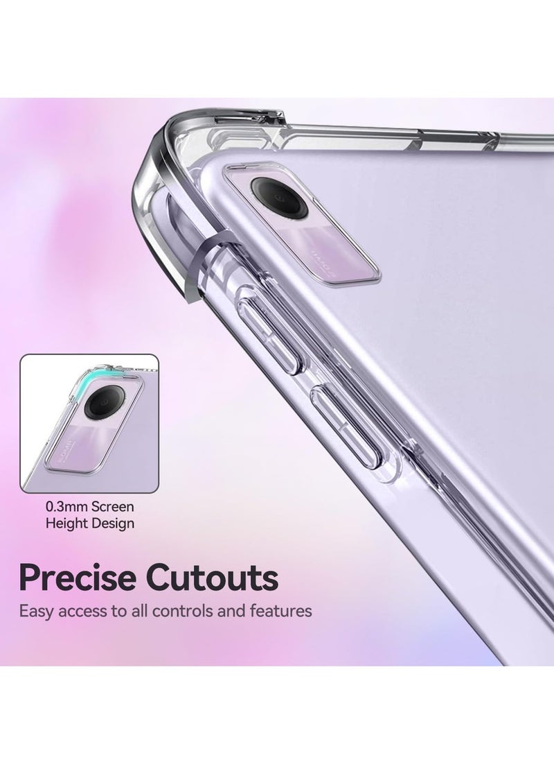 Generic Compatible with Xiaomi Redmi Pad SE 11 Inch Clear Case - 2023 Release, Shockproof, Flexible Cover, Anti-Scratch Transparent TPU Protective Shell for REDMIPAD SE  - Image 5
