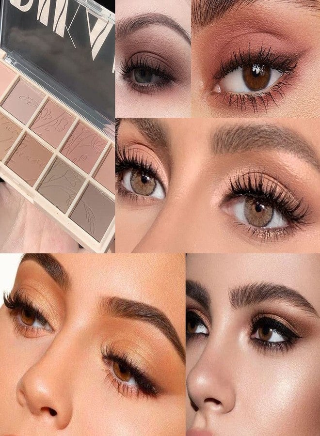 AMY'S DIARY 12Color Light Pink Purple Eyeshadow Palette, Long-Lasting, and Highly Pigmented. Elevate Your Eye Makeup- Unleash Your Unique Style (Nude Pink) - Image 2