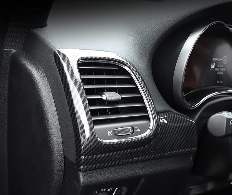 YOCTM ABS Carbon Fiber Look Dashboard Panel Trim Door Handle Cover for Jeep Grand Cherokee 2014 2015 2016 2017 2018 2019 2020 2021 Interior Accessories Decorative Cover - Image 5