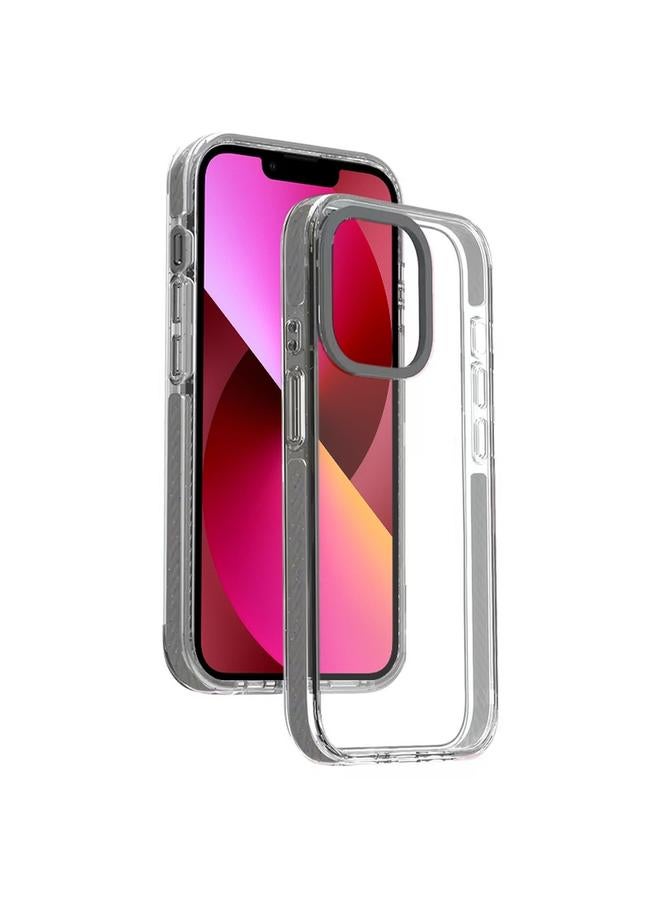 S-TOP Case For iPhone 13 Candy Series 3 in 1 Highly Transparent PC Phone Case - Image 1