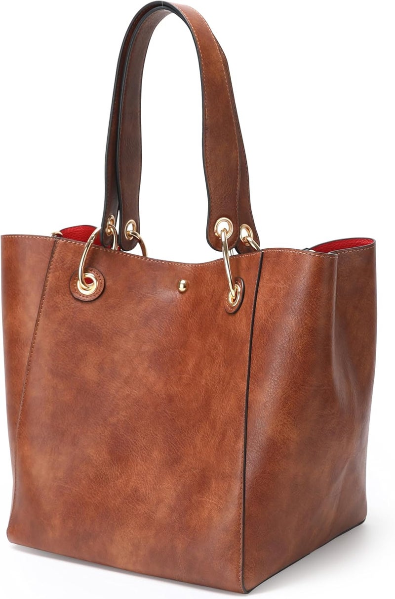 sqlp Large Work Tote Bag for Women Designer Purses and Handbags Big Bucket bags Ladies Travel Crossbody Purse - Image 4