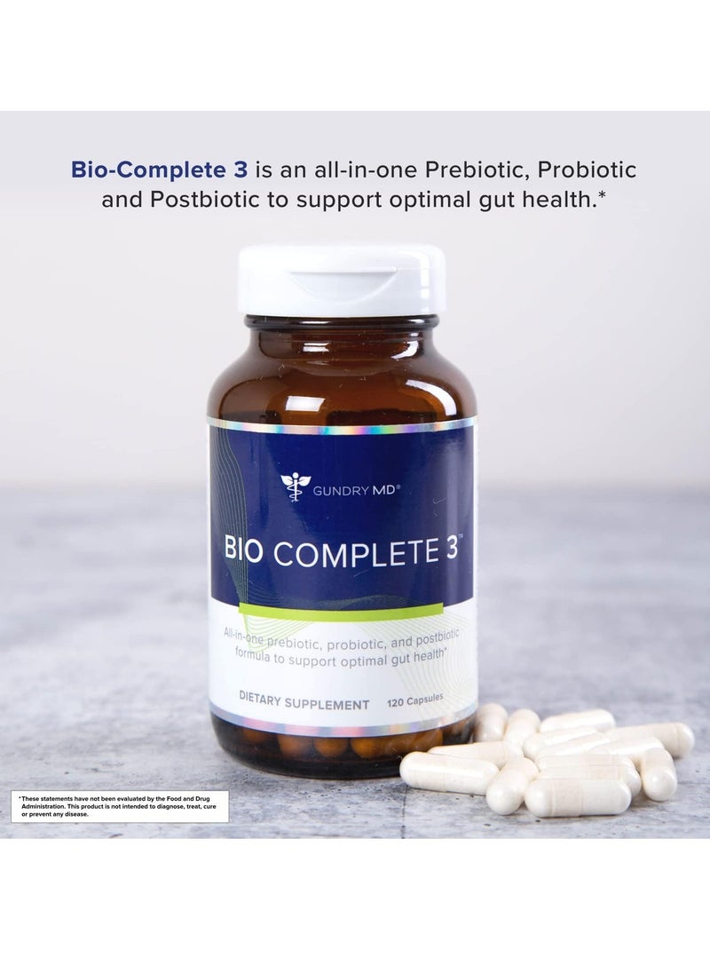 Gundry MD Gundry MD - Prebiotic, Probiotic, Postbiotic for Total Gut Health, 120 Capsules  - Image 2