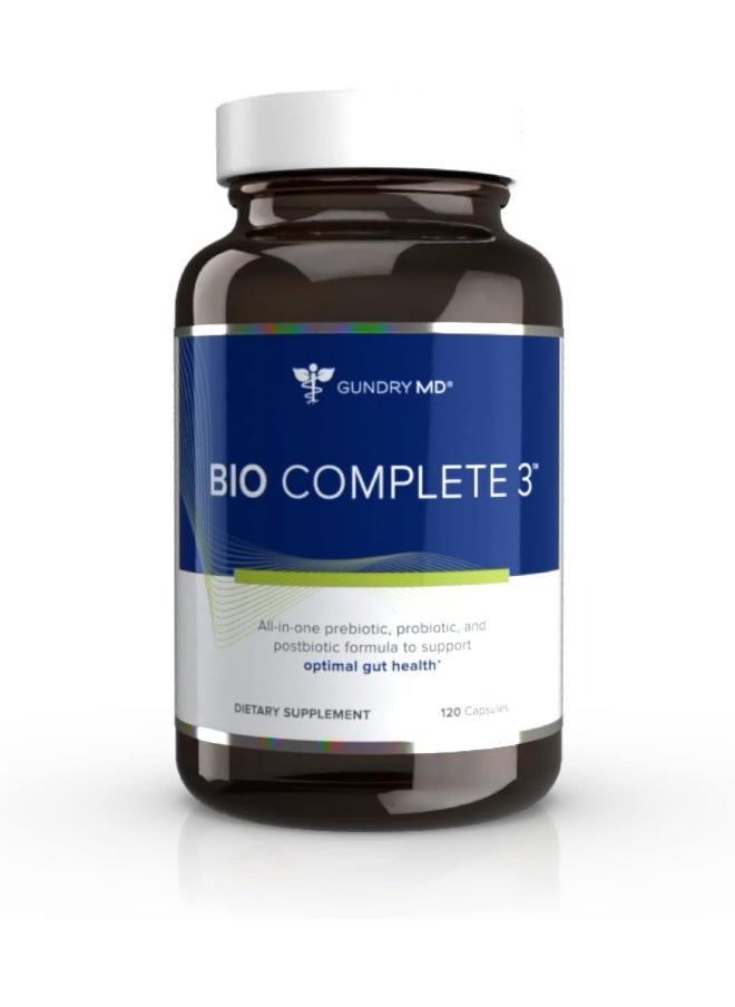 Gundry MD - Bio Complete 3 - Gundry MD - Prebiotic, Probiotic, Postbiotic for Total Gut Health - Image 1