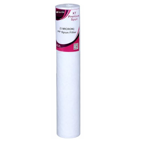 IONIX Spun Filter for Water Purifier, 4 Pieces Heavy PP Spun Filters 10 inch 5 Micron, Higher Shelf Life Water Candles pre Filter for Water Purifier, Pack of 2 - Image 2