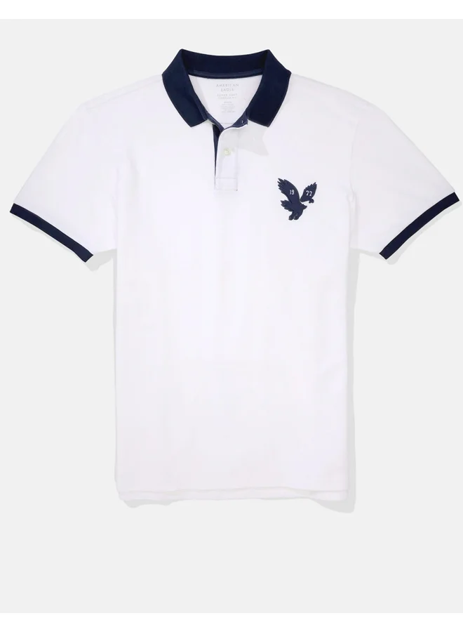 امريكان ايجل AE Pique Polo Shirt