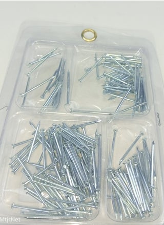 Silver Nails Set