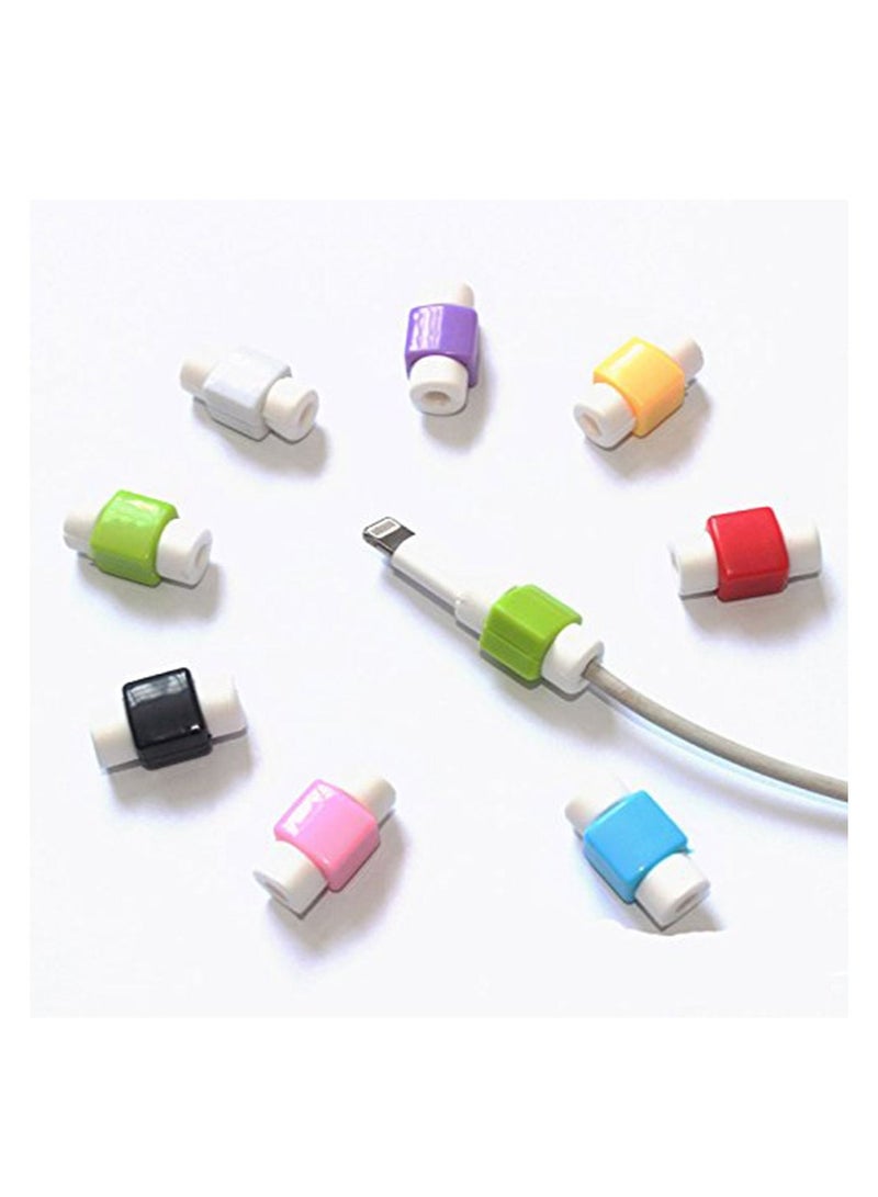 SYOSI Practical Cute Cartoon USB Cable Protector Cover Cases For IPhone/Ipad Headset Charger Cord 10Pcs - Image 1