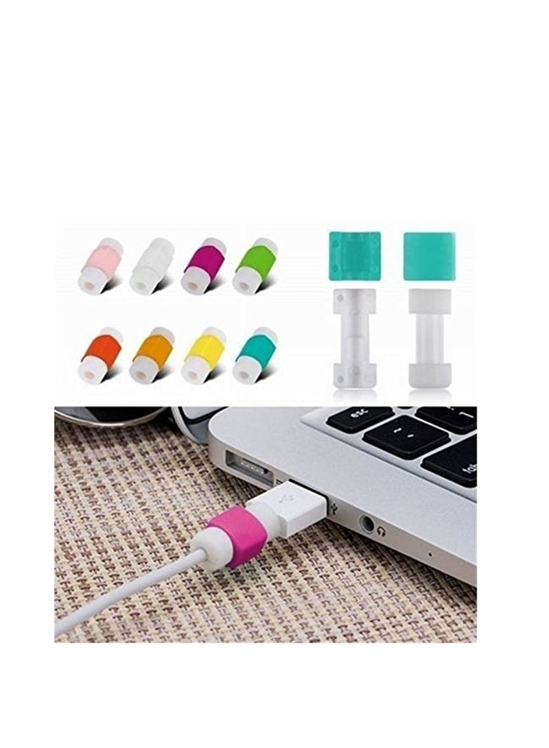 SYOSI Practical Cute Cartoon USB Cable Protector Cover Cases For IPhone/Ipad Headset Charger Cord 10Pcs - Image 4
