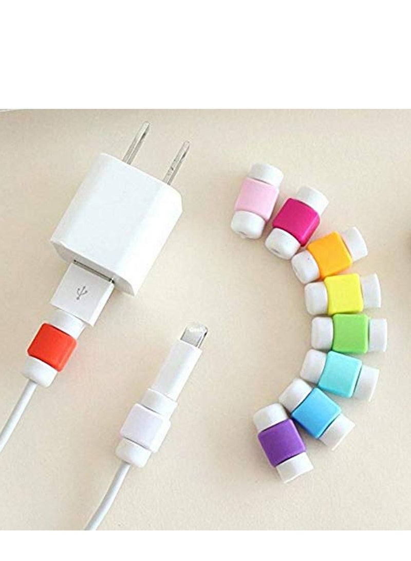 SYOSI Practical Cute Cartoon USB Cable Protector Cover Cases For IPhone/Ipad Headset Charger Cord 10Pcs - Image 5