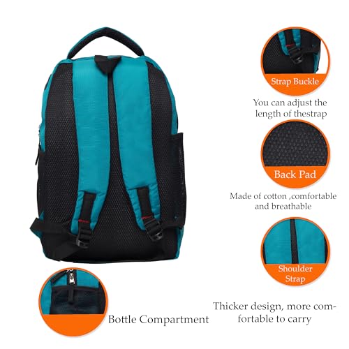 ADISA Casual Backpack School College Bag Pack (BP060-GRN) Green - Image 5