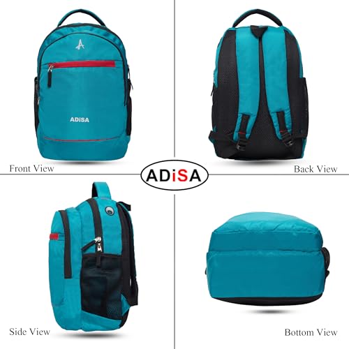 ADISA Casual Backpack School College Bag Pack (BP060-GRN) Green - Image 2