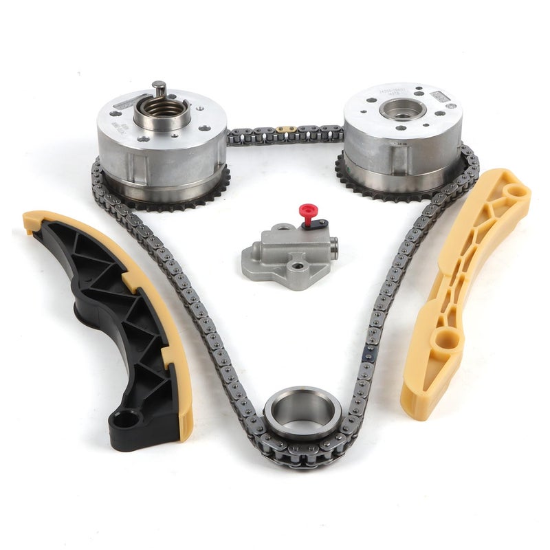 PANGOLIN Timing Chain Kit with 2PCS VVT Gear Sprocket for 20122016 Accent Sonata Tucson Veloster Kia Rio Forte5 Soul 16L Engine Replacement OE 243502B600 243702B610 244312B620