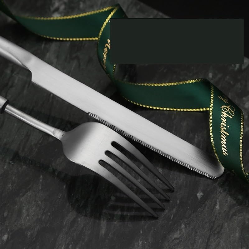 Silverware Set 5/20/30/40/50/60pcs Stainless Steel 304 Tableware Creative Knife and Fork Spoon Hotel Steak and Household Dessert(60 Pieces for 12) - Image 5