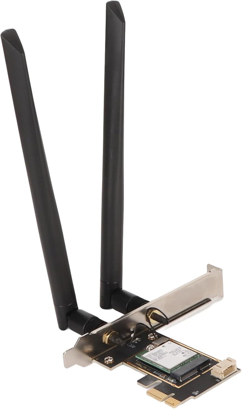 PCIe WiFi Card WiFi 7 Card PCIe with 2.4G 5G 6MU MIMO BT 5.4 WPA4 Encryption 10 11 Linux Chrome OS - Image 1