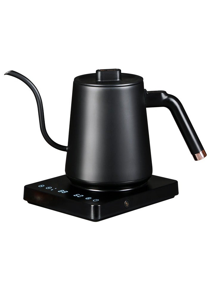 zeroHero zeroHero Electric Temperature Control Kettle 600ml - STRIX Controller, 1200W, 304 SUS, 5 Temp Settings, LED Display, Safe Lock Lid, Ergonomic Handle, Precise Pour-Over Design - White/Black  - Image 1