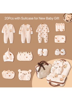 20pcs Baby Gift, Box Newborn Pure Cotton Clothing with Suitcase - pzsku/Z35BAC4B9B1F9EC54928CZ/45/_/1734533180/54efda69-0e23-4984-b114-478201d27fad