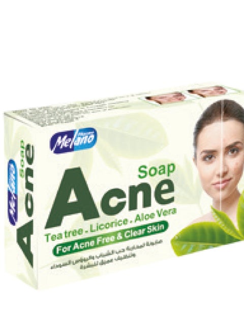 Melano Acne-soap Cleanse all the impurities and harmful bacteria