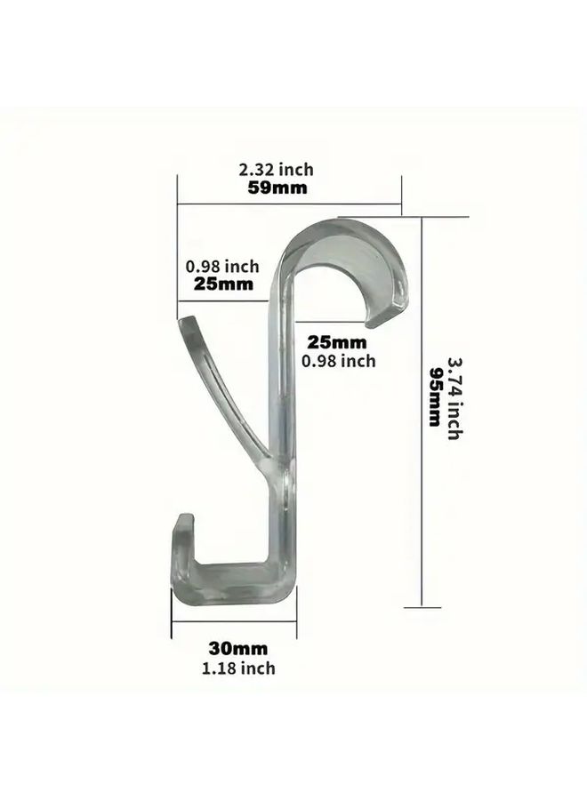 1pc Non Slip S Shape Hanger Multipurpose Hooks For Towel - Image 2