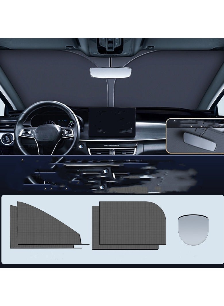 EBMINI Blackout Magnetic Car Blackout Curtains 