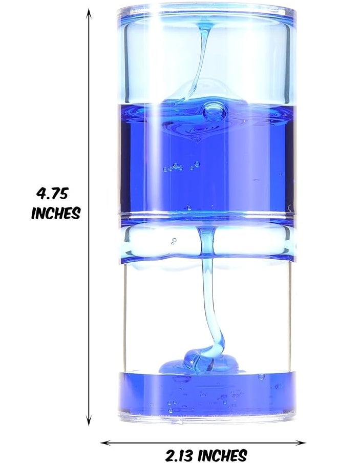 PowerTRC - PowerTRC Liquid Motion Spiral Timer Fidget Calming and Soothing Desktop Toy Sensory Visual Toy Beautiful Ooze Tube for Autism Anxiety  ADHD - Image 1