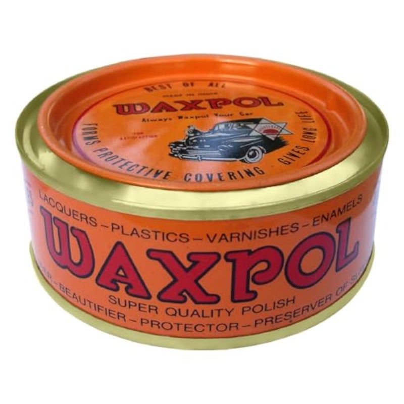 Waxpol Auto Polish 200 gm with Carnauba Wax – Multi-Surface Polish for Cars, Bikes, Metal, Plastic & Wood – High Gloss, Water Beading & UV Protection - Image 5