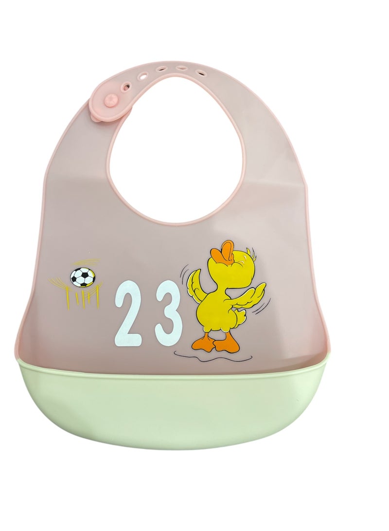 DEHKAH Silicone Baby Food Bib - Waterproof and Easy to Clean (2 Pack) - Image 5