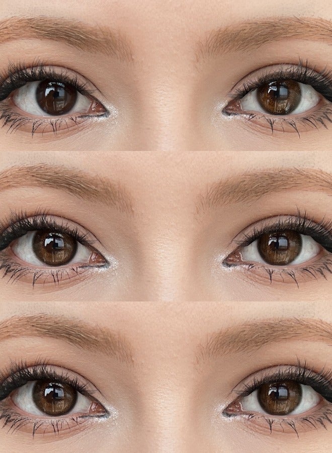 سيدة جديدة عدسات لاصقة ملونة بنية من فريش ليدي للاستخدام السنوي - Image 5