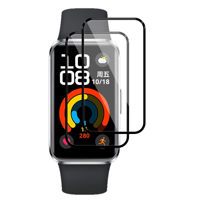 For Huawei Band 10 2Pcs Curved 3D Composite Material Soft Film Screen Protector - Image 1