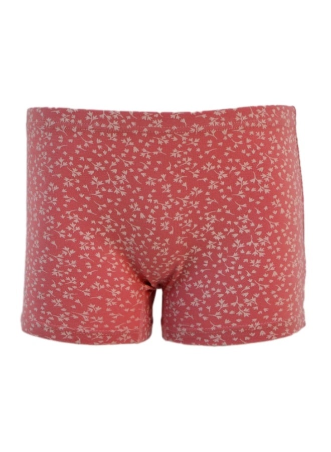 JOANNA 870164 Girl's Plants Design Boyshort 3-Pack Underwear, Multicolor - Image 5