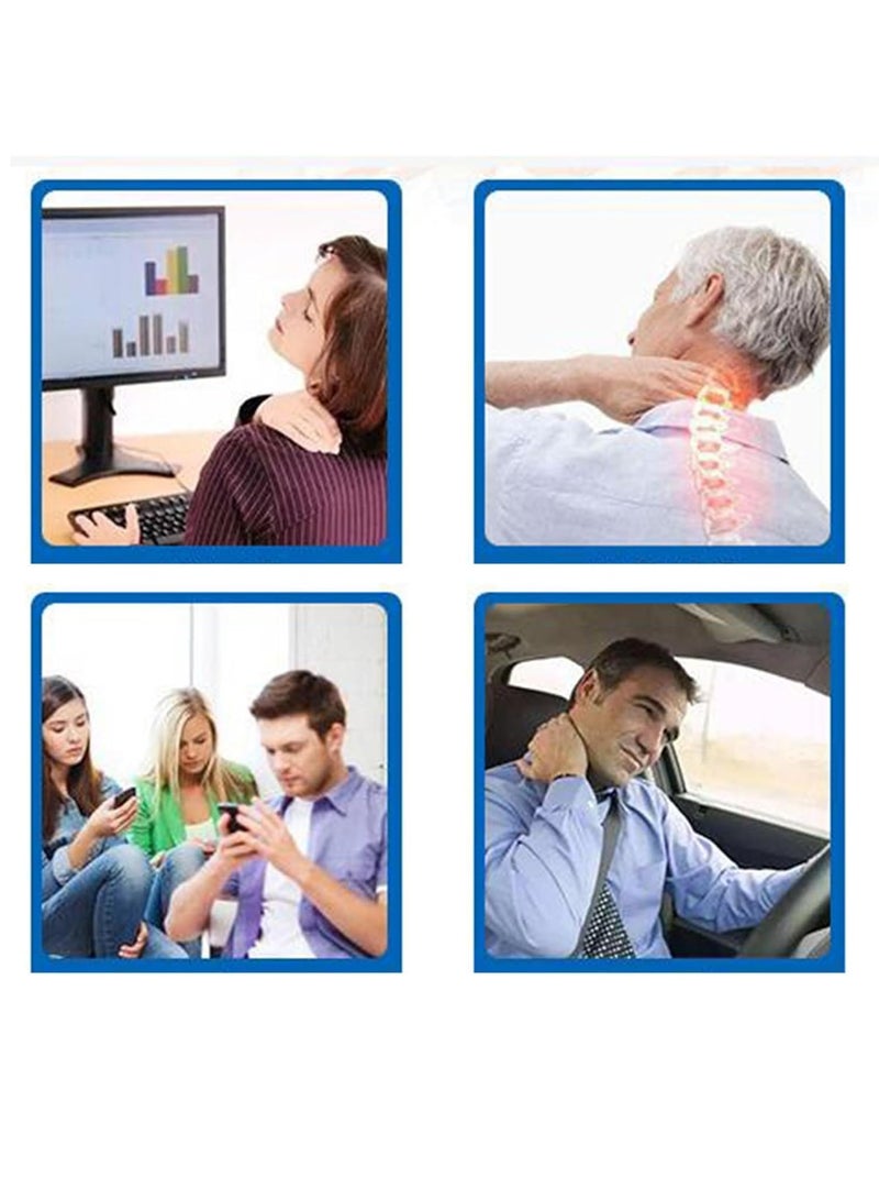 Cervicorrect Neck Brace for Snoring Relief - 2024 Upgraded, Healthy Lab Co - Cervical Collar, Soft Foam, Neck Pain Support, Wrap & Stabilize - Men, Women (Black)