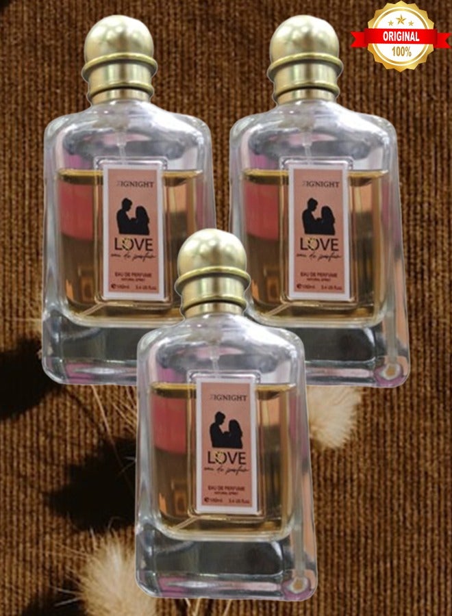 نايت 3 قطع عطر نايت لوف 100 مل - Image 1
