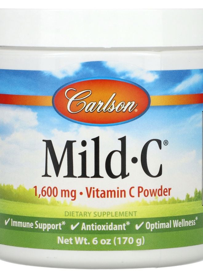 Mild-C Vitamin C Powder 1600 mg 6 oz (170 g)