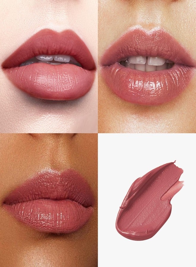 Catkin Moist Lipstick Hydrating High Impact Color Infused with Vitamin E and Avocado Oil Smooth Soft Texture Long Lasting Rose Glow Finish 136 - Image 2