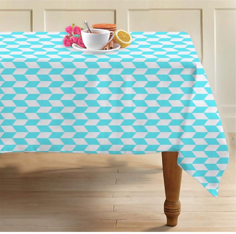 AIRWILL Cotton 4 Seater 55 Inches Square Table Cloth (Pack of 1 Piece) - Image 5