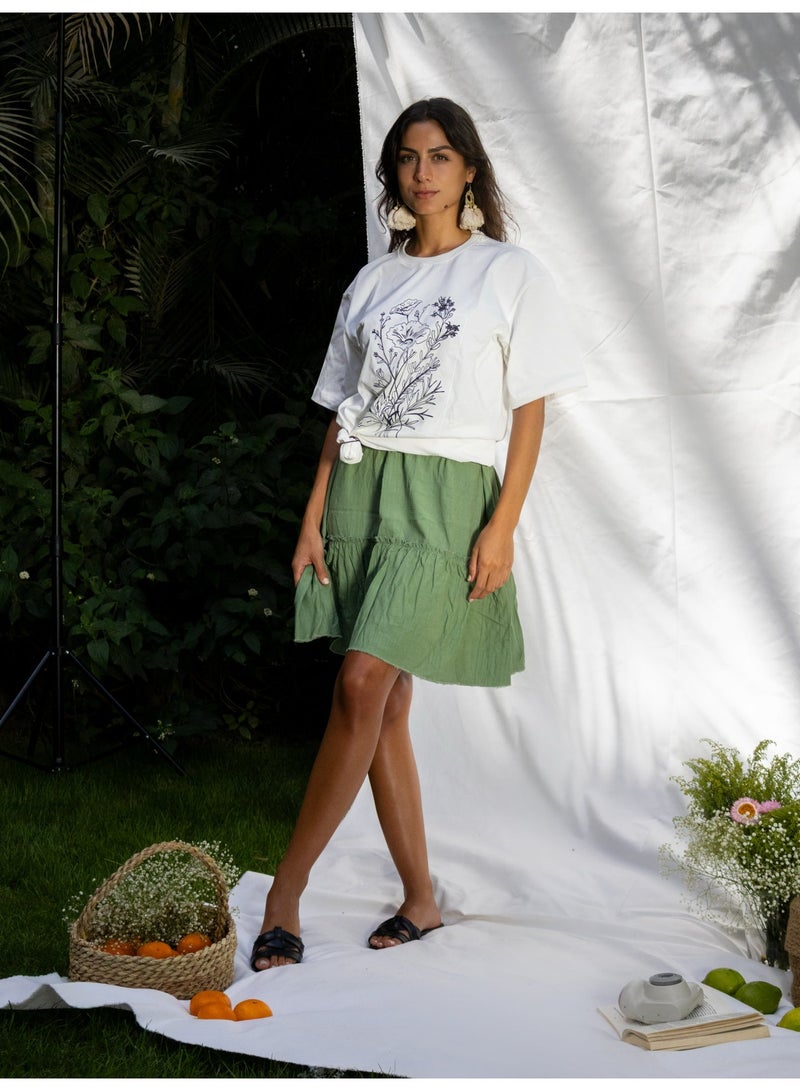 بافو Olive Caroline Skirt - Image 3