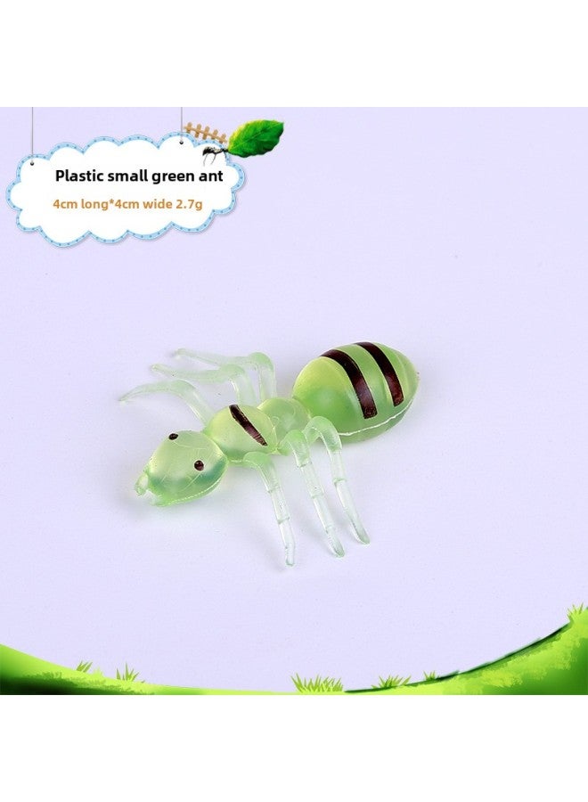 Simulation Size Ant Model Plastic Simulation Animal Children's Toys Insects Multi-legged Big Head Ants Props Wholesale-Color:PVC-Cyan Ants 1 Price