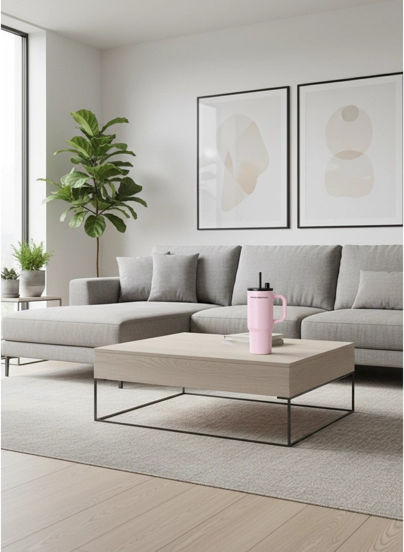 710ml Stainless Steel Vacuum Insulated Tumbler with Lid and Straw for Water, Iced Tea or Coffee, Smoothie and More 24oz - Image 2