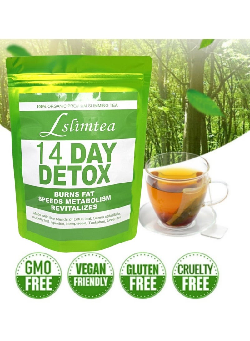 Wins Town Detox Tummy Tea Bags For Weight Loss,14 Bags - Image 2