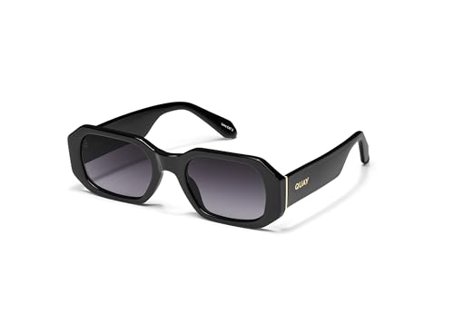Quay - Womens Sunglasses, Square Lenses with UV Protection (Hyped Up, Black) - Image 2